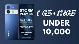Lava Storm Play 5G Review 🔥 Best 5G Phone Under ₹10,000? Dimensity 7060 | 120Hz | Android 15