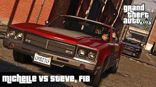 GTA V - Michael and Dave vs Steve , FIB , IAA And Merryweather [Grand Theft Auto 5 Gameplay]