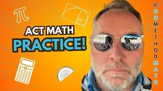 ACT Math Practice! Statistics: Expected Value or Weighted Average. @NoMethodMath