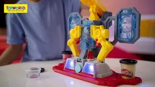 How To Play: Play-Doh Marvel Iron Man Armor Maker Lab