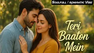 New Song 2025 |Teri Baaton Mein (Official Video) | Romantic Vibe | Aimelodic