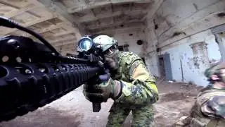 Defend team base building AIRSOFT LITHUANIA \\ Team Invaders