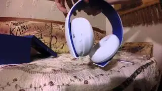 Наушники для PlayStation 3/4/vita. Распаковка. Wireless Stereo Headset 2.0.