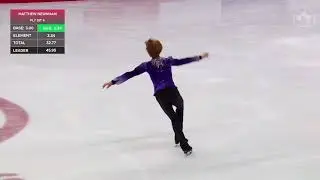 Matthew Newnham SP 2026 Canadian National Skating Championships
