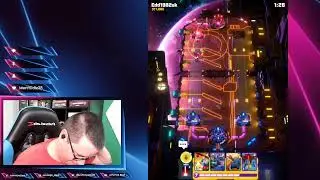 Playing a little Transformers Tactical Arena