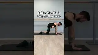 Spider-Man Plank Prep for Beginners!#corestrenghttraining #beginnerfitness #beginnerfitnesstips