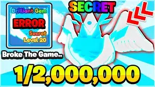 I HATCHED The SECRET BRILLIANT GEM In Roblox Mining Simulator 2 But This Happened..
