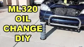 Mercedes-Benz ML320 Oil Change (W163)