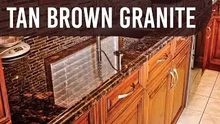 Tan Brown Granite Loding for Commercial Building Project Russia