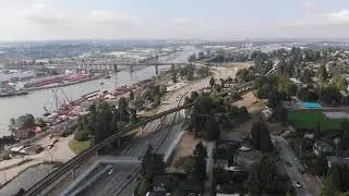 New  Westminster BC | DJI Mavic Air Drone Footage 2019