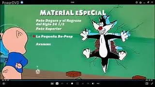 Pato Lucas: Cazamonstruos DVD Menu 2009 en espa&ntilde;ol