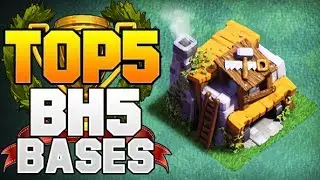 TOP 5 BEST Builder Hall 5 Base w/ PROOF! +3300 CUPS! | CoC BH5 Builder Base Designs | Clash of Clans