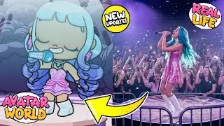 AVATAR WORLD VS REAL LIFE 😱🌎 New update in Avatar World 