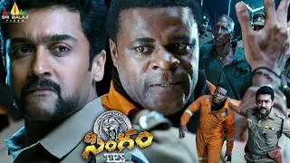 INDIAN POLICEనే తిడతావారా..? Singam Suriya Mass Action🔥| Latest Telugu Scenes @SriBalajiClips