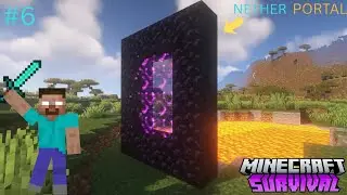 Making Neither Portal in Minecraft Survival Series #6
