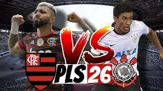 FLAMENGO DE 2019 VS CORINTHIANS DE 2012! QUEM FOI MELHOR? - SIMULA&Ccedil;&Atilde;O NO PRO LEAGUE SOCCER 2026