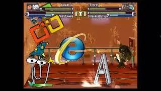 MUGEN: Not Shane & Tadano A Vs. Clippit & Internet Explorer