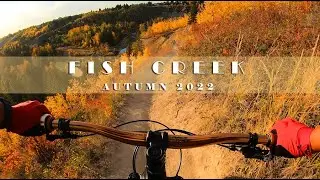 Fish Creek - FALL 2022 // Mountain Biking Trails in Southern Calgary