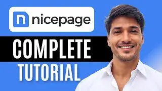 How to Create a Simple Website Using Nicepage 2025 | Nicepage Tutorial (New Updated)