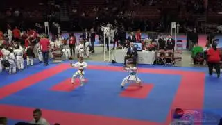 2017 USA Karate National Championships : 8 Yr Old Novice Kata R 3 Daniel