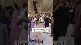 WATCH HOW DUNSIN OYEKAN DANCING WITH HIS DAUGHTER AND SON ON HIS BIRTHDAY!
