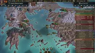 Europa Universalis V Eastern Roman Empire Retake Part 14 Short one
