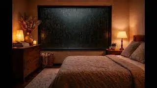Quiet Rain by the Window • Cozy Night Room Ambience