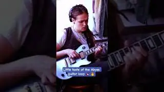 little taste of the abyss 🎸🔥 #electricguitarloop #soyabi #brandnew