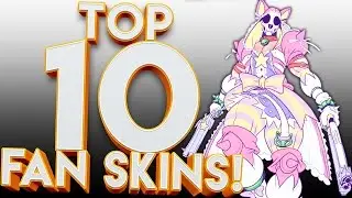 TOP 10 OVERWATCH CUSTOM FAN SKINS!