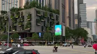 Near to The Exchange TRX DOOH Ads Jalan Sultan Ismail KL City Centre Malaysia Digital Billboard Ads