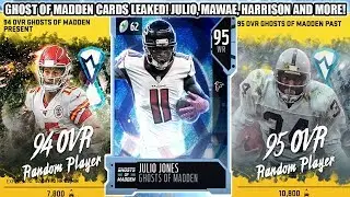 GHOST OF MADDEN CARDS LEAKED! JULIO JONES, MAWAE, RANDLE AND MORE! | MADDEN 20 ULTIMATE TEAM