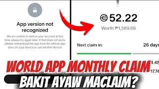 World app not recognized problem | ayaw ma claim ang monthly reward!