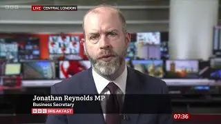 Jonathan Reynolds MP (Business Secretary) BBC Breakfast [11.08.2024]