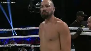 After a lightning fast KnockOut in Bare Knuckle ~ Eduardo Concepcion~ interview by Lorenzo Hunt