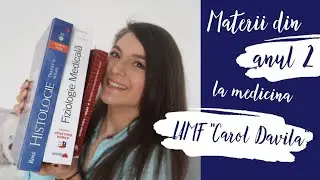 Materii din anul 2 de medicină + ce materiale folosesc 📚