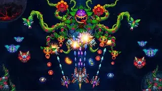 Falcon Galaxiga Flora Onslaught Event Boss 2024 | By Megapunk Gamers