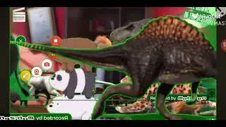 Pet run always and dinosaurs and animals stampede Green screen @disneychannelpolska 