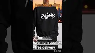 the only clothing brand you'll ever need ✨️, link bio and insta rawfits1