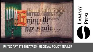 United Artists Theatres - Medieval Policy Trailer (1990's) (LPE - 0103)