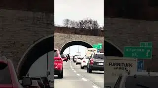 Canada Highway Canverted in Parking Lot 😀 #automobile #highway #traffic