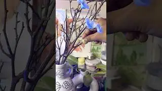 Dry branch hacks #shalusinghart #shorts #homedecor #diy #craft #art #flowers #creative #viralshorts