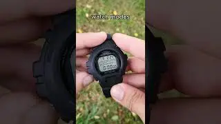 Gshock DW-6640 - Watch modes