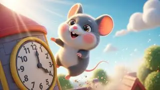 Little Mouse Outsmarts the Clock Tower 🐭⏳ | Thinking Skills Nursery Rhymes for Kids