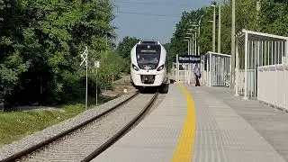 Premiera połączeń ! 36Weh - 014 Newag IMPULS 2 Hybrid jako Os 60252 @KolejeDolnoslaskieSA