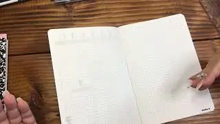 Plan with me in a new Pen Gems notebook!!