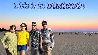 Toronto's Largest Beach along Lake Ontario | Woodbine Beach #TravelVlog #englishvlog