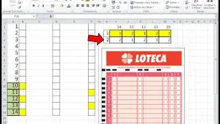 LOTECA FECHAMENTO DE 5 DUPLOS S&Oacute; COM 12 CARTOES