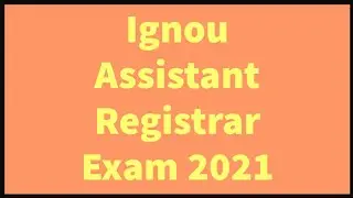 IGNOU Assistant Registrar Exam || 24 January 2021 || Expected cut off marks Survey ||