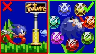 Sonic CD, but INSTANT TIME TRAVEL! ✨ Sonic CD Mods Gameplay