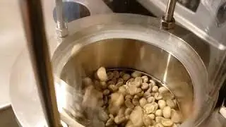 Fluidbed coffee roaster - airflow test 200g
